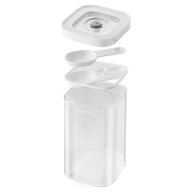 FRESH & SAVE CUBE S / 7 peças, branco transparente