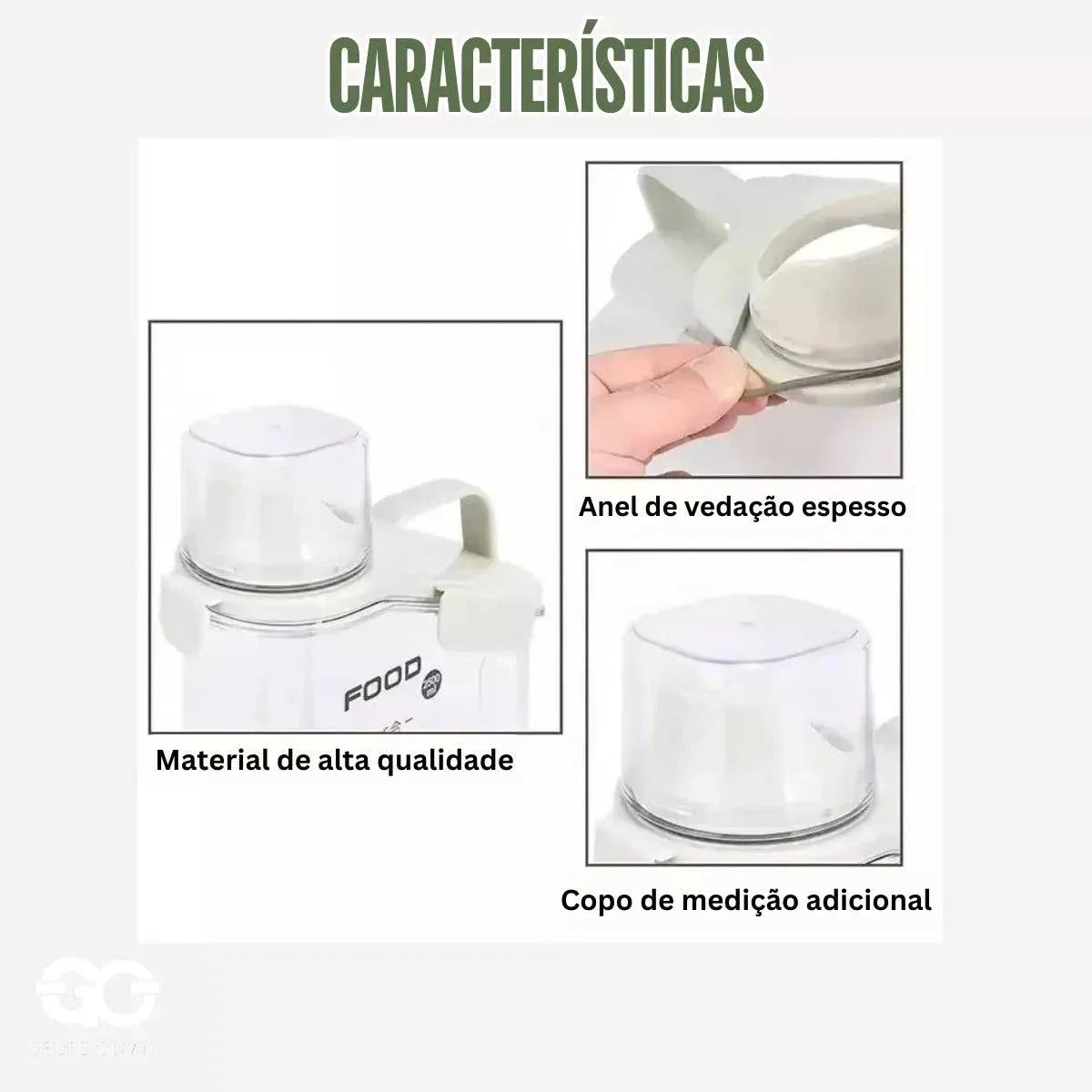 SaveFood™ Dispenser de Vidro para Alimentos