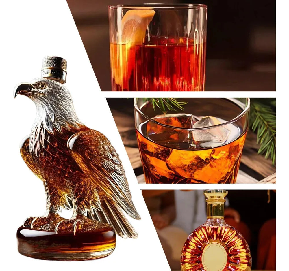 Dog Whiskey Bottle