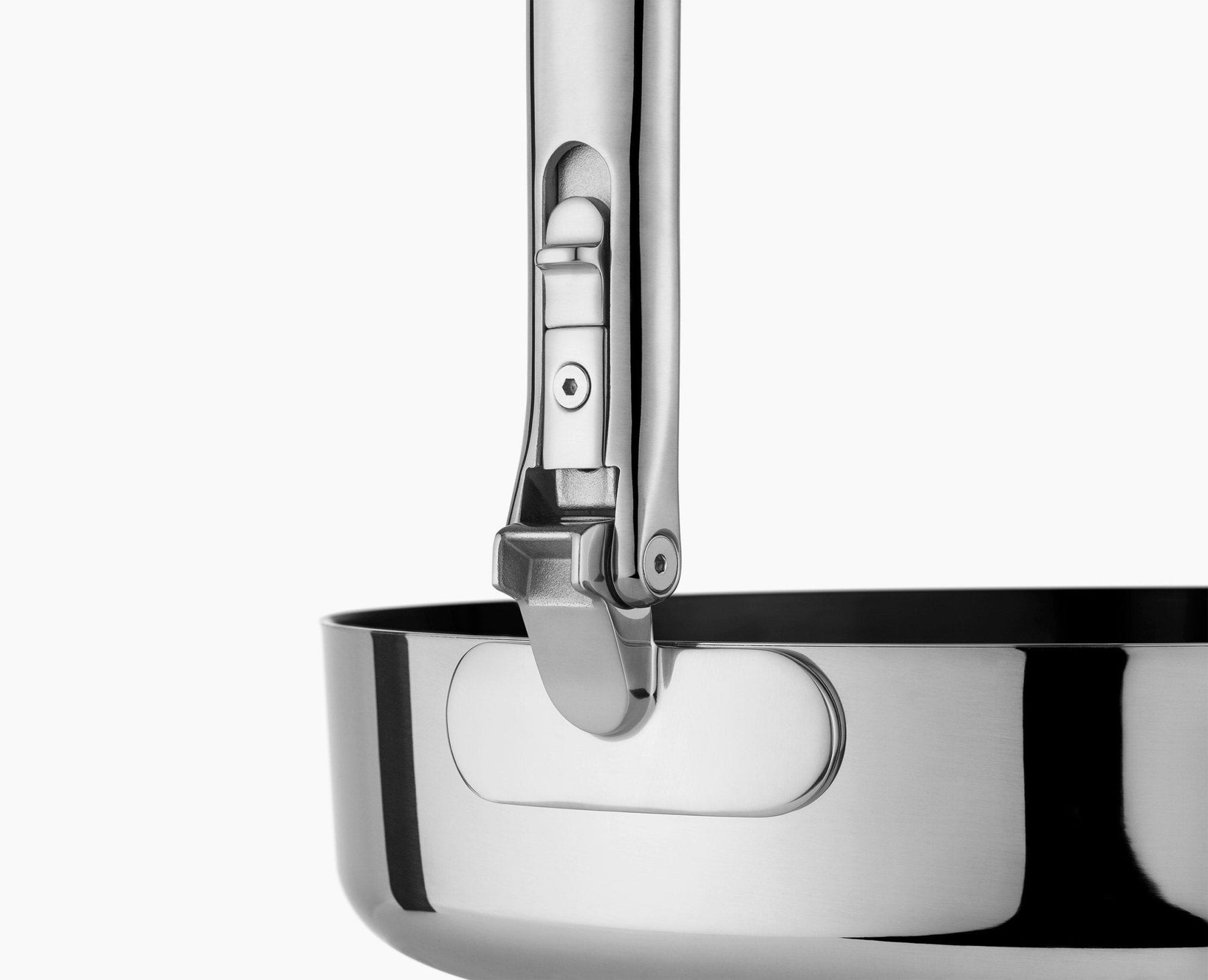 Space Steel Duo™ – Kit de Frigideiras Premium com Cabos Dobráveis