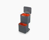 EcoTotem 60L™ – Lixo e Reciclagem Organizados com Estilo