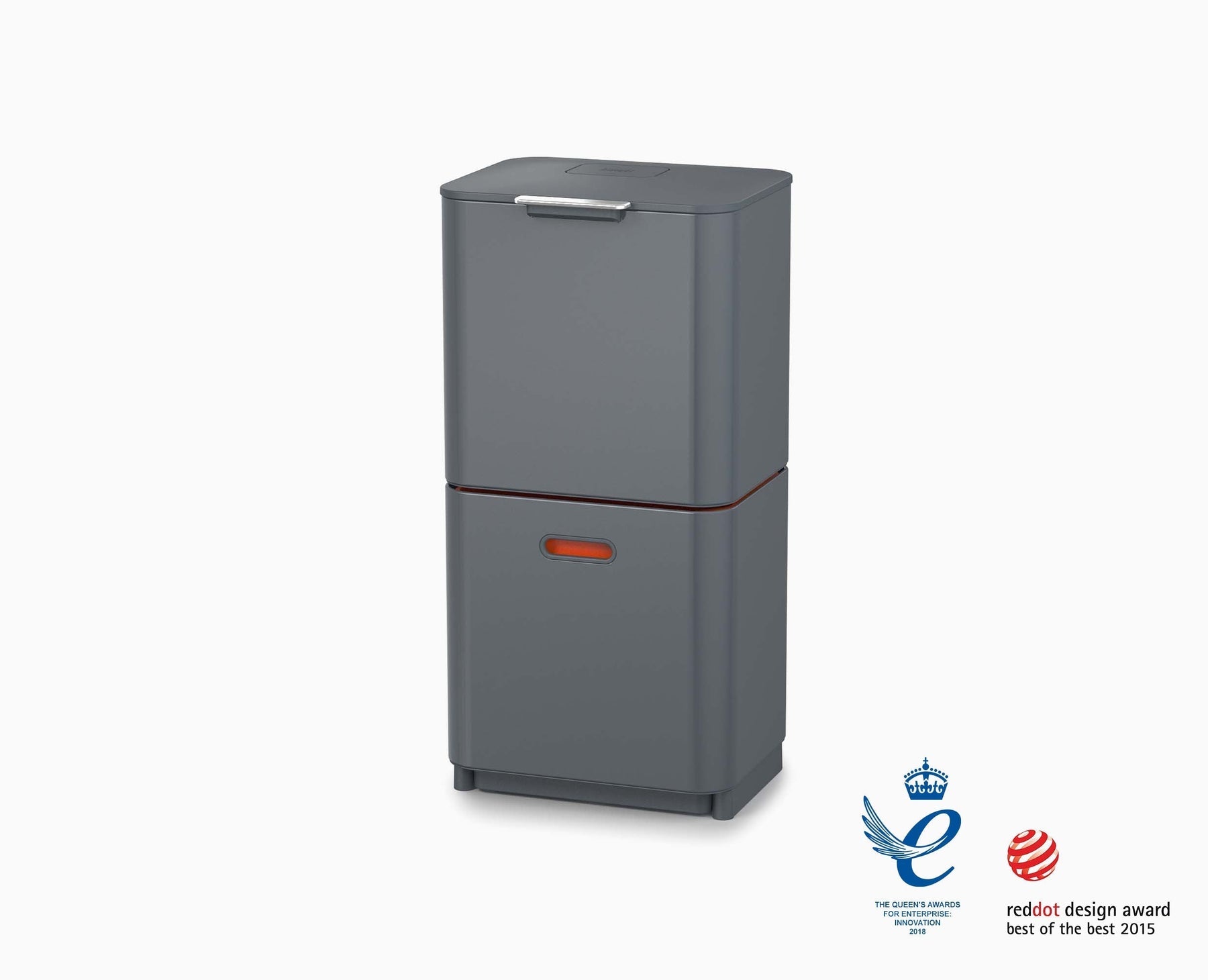 EcoTotem 60L™ – Lixo e Reciclagem Organizados com Estilo