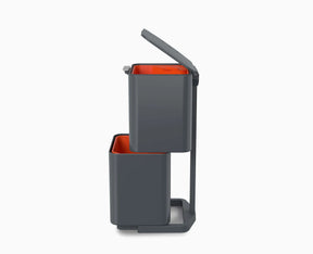 EcoTotem 60L™ – Lixo e Reciclagem Organizados com Estilo